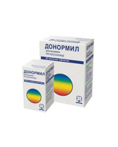 ДОНОРМИЛ ( доксиламин )15 мг, 30 таб