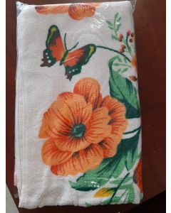 Махровое полотенце 100% хлопок 70cm x 140cm Цвет Персиковый, рисунок №2