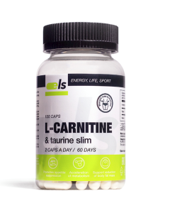 L-карнитин и таурин для похудения, 120 капсул