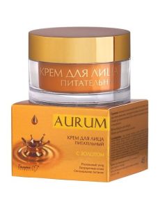 Белита-М - Крем для лица с Золотом Питательный 45г (Aurum)